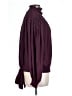 Venus 100% Polyester Burgundy Long Sleeve Blouse Size L - photo 4