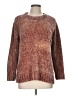 Orvis 100% Polyester Tweed Brown Pullover Sweater Size L - photo 1