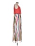 Bisou Bisou 100% Polyester Color Block Red Casual Dress Size 10 - photo 4