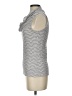 Deletta Gray Sleeveless Top Size S - photo 5