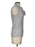 Deletta Gray Sleeveless Top Size S - photo 4