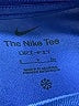 Nike 100% Polyester Blue Active T-Shirt Size S (kids) - photo 3