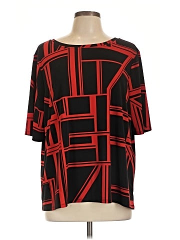 Easywear by Chico's 3/4 Sleeve Blouse (view 1)
