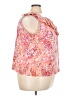 Basic Editions Pink Sleeveless Blouse Size 3X - photo 4