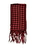 Unbranded 100% Viscose Checkered-gingham Red Scarf One size - photo 2