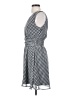 Bailey 44 100% Polyester Houndstooth Gray Casual Dress Size S - photo 5