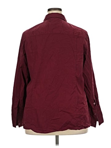 Lane Bryant Long Sleeve Button-Down Shirt (view 2)