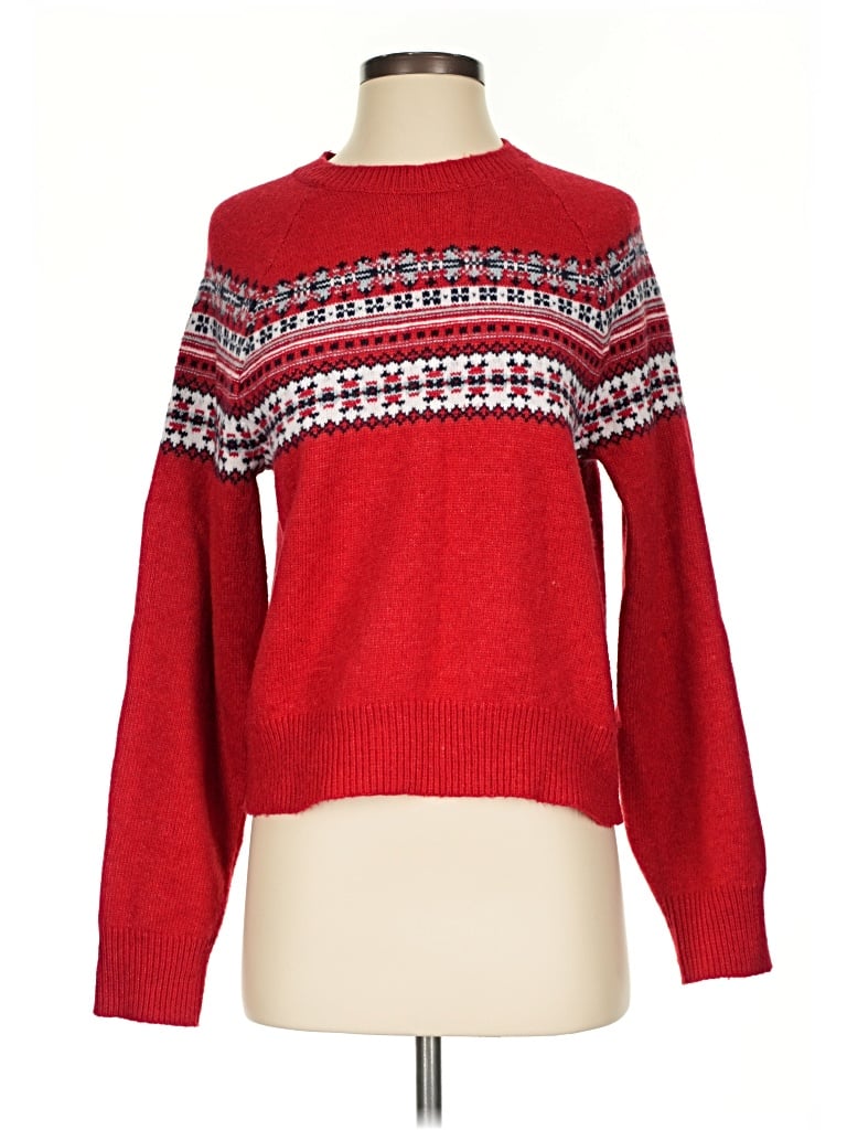 Pre-owned Levi's Pullover Sweater In Red