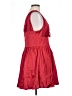Francesca's 100% Polyester Red Cocktail Dress Size L - photo 4