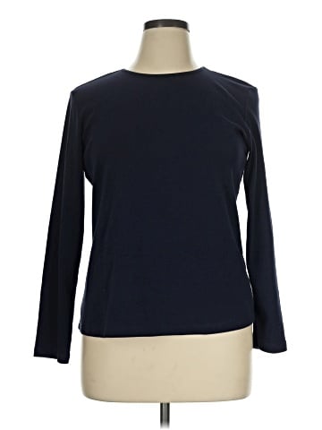 Christopher & Banks 3/4 Sleeve T-Shirt (view 1)