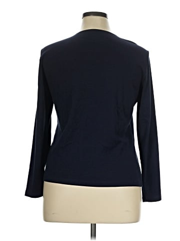 Christopher & Banks 3/4 Sleeve T-Shirt (view 2)