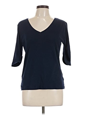 Lauren by Ralph Lauren 3/4 Sleeve T-Shirt (view 1)