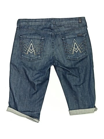 7 For All Mankind Denim Shorts (view 2)