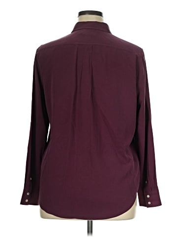 J. McLaughlin Long Sleeve Silk Top (view 2)