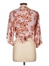 Daytrip Pink 3/4 Sleeve Blouse Size L - photo 2