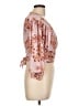 Daytrip Pink 3/4 Sleeve Blouse Size L - photo 4