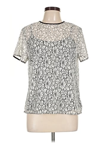 MICHAEL Michael Kors Short Sleeve Blouse (view 1)
