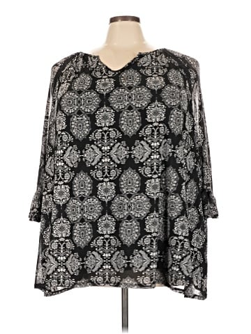 Catherines 3/4 Sleeve T-Shirt (view 1)