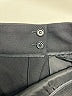 Givenchy 100% Wool Solid Black dress pants Size EU (FR) 40 / US 8 - photo 7