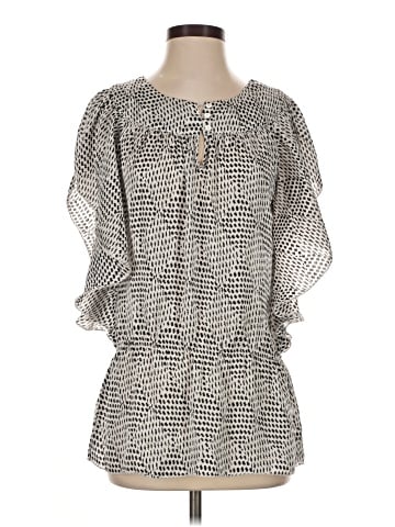 Essentials by Milano 3/4 Sleeve Blouse (view 1)