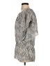 Essentials by Milano Silver 3/4 Sleeve Blouse Size S - photo 5