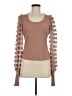 Left Coast by Dolan Brown Long Sleeve Top Size M - photo 1