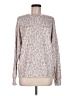 P.J. Salvage Animal Print Gray Pullover Sweater Size M - photo 1