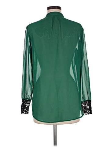 August Silk Long Sleeve Blouse (view 2)