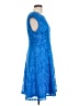 Brixon Ivy 100% Polyester Blue Cocktail Dress Size 10 - photo 4