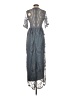 Pink Blush 100% Polyester Gray Cocktail Dress Size S - photo 2