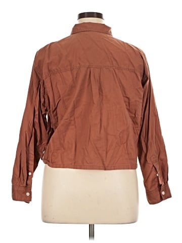Everlane 3/4 Sleeve Button-Down Shirt (view 2)