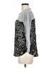 Rewind 100% Polyester Gray 3/4 Sleeve Top Size M - photo 5