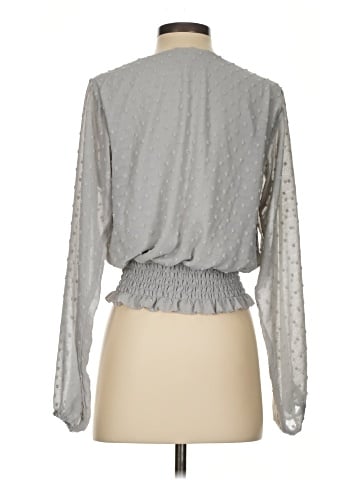 Q&A Long Sleeve Blouse (view 2)
