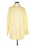 Assorted Brands Stripes Yellow Long Sleeve Blouse Size L - photo 1