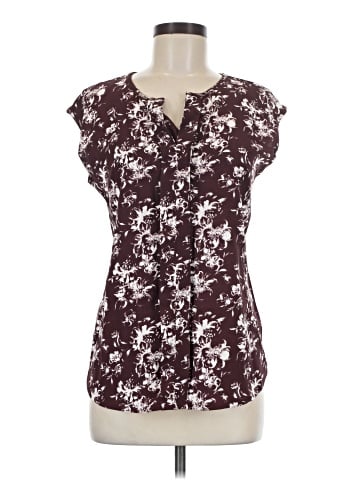 Ann Taylor Factory Short Sleeve Blouse (view 1)