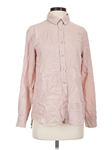 Uniqlo Long Sleeve Button-Down Shirt (view 1)