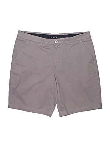 Apt. 9 Khaki Shorts (view 1)