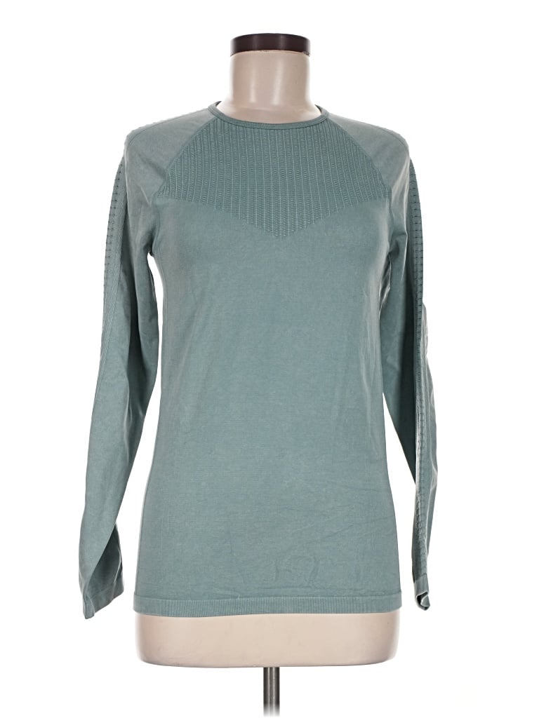 Fabletics Long Sleeve T-shirt In Teal