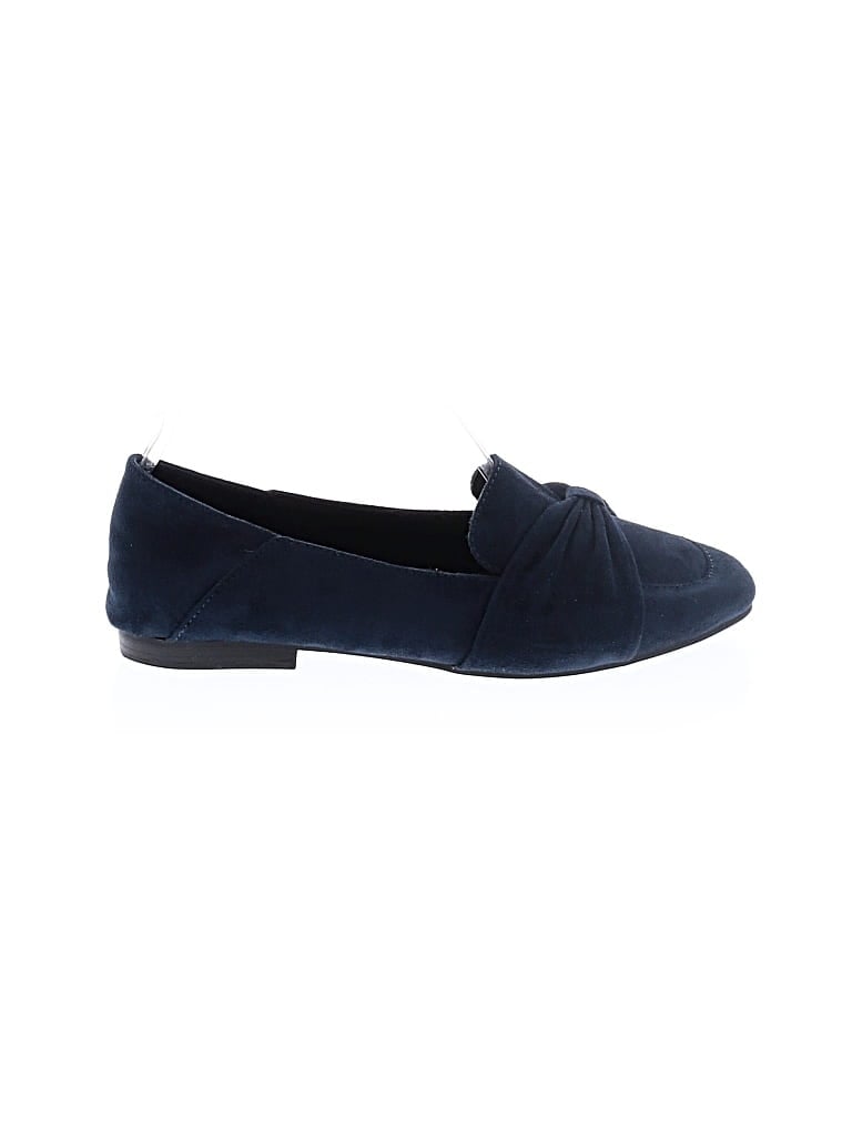 Pre-owned Jellypop Flats In Blue