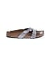 Birkenstock 100% Leather Gray Sandals Size EU 39 - photo 1