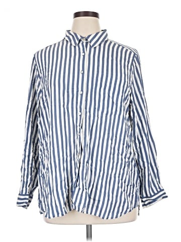 Jane and Delancey Long Sleeve Button-Down Shirt (view 1)