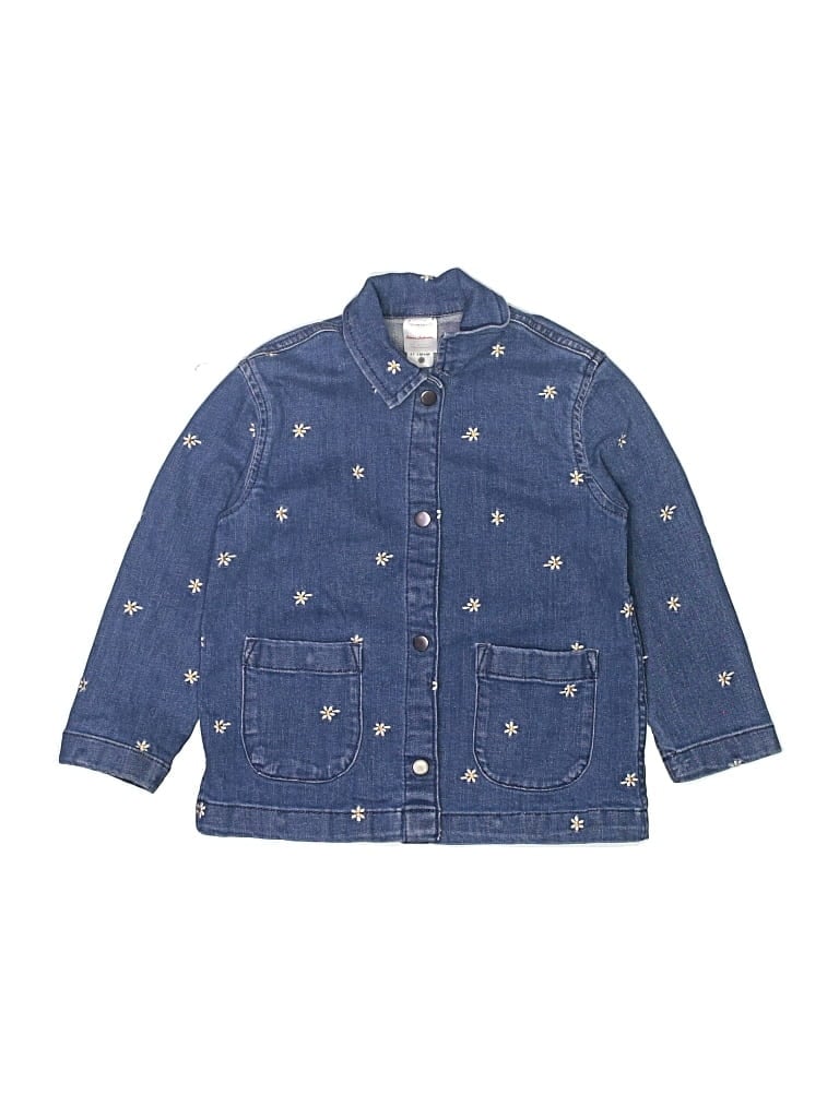 Pre-owned Hanna Andersson Kids' Denim Jacket In Blue
