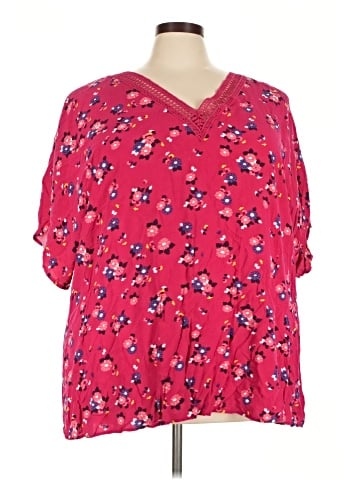 Lane Bryant Outlet 3/4 Sleeve Blouse (view 1)