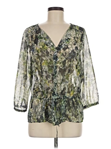 DKNY Jeans 3/4 Sleeve Blouse (view 1)
