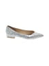 Betsey Johnson Silver Flats Size 8 - photo 1