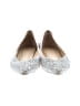 Betsey Johnson Silver Flats Size 8 - photo 2
