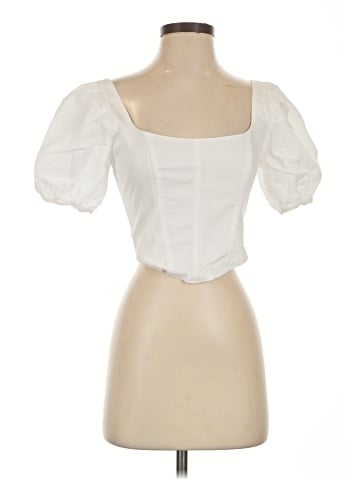 Abercrombie & Fitch Short Sleeve Blouse (view 1)