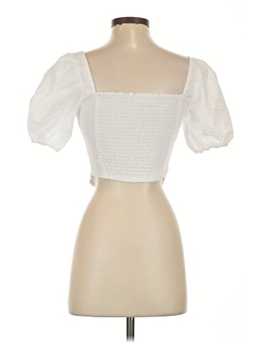 Abercrombie & Fitch Short Sleeve Blouse (view 2)