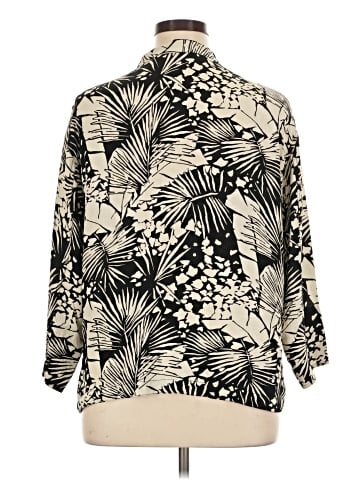 Chico's Design 3/4 Sleeve Silk Top (view 2)