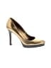 Gucci Metallic Gold Heels Size 7 - photo 1